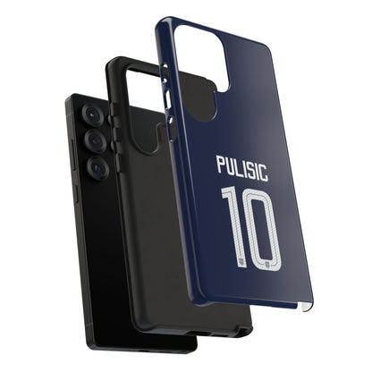 Christian Pulisic Precision Armor – Dual-Layer Durability & Sleek Fit | Compatible with iPhone 8 to 16 Pro Max & Samsung Galaxy S10 to S25 Ultra