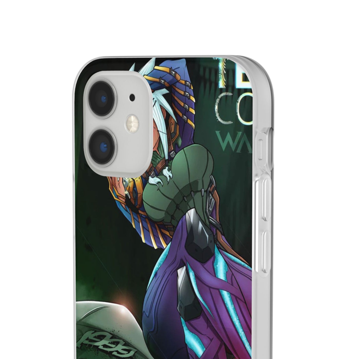 Anime-Inspired Phone Case - Flexi Cases, Custom Phone Cover, Gift for Her, Birthday Present, Unique Cell Phone Accessories