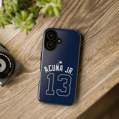 Ronald Acuña Jr. Power Play Phone Case – Bold Style, Braves Energy & MVP Swagger