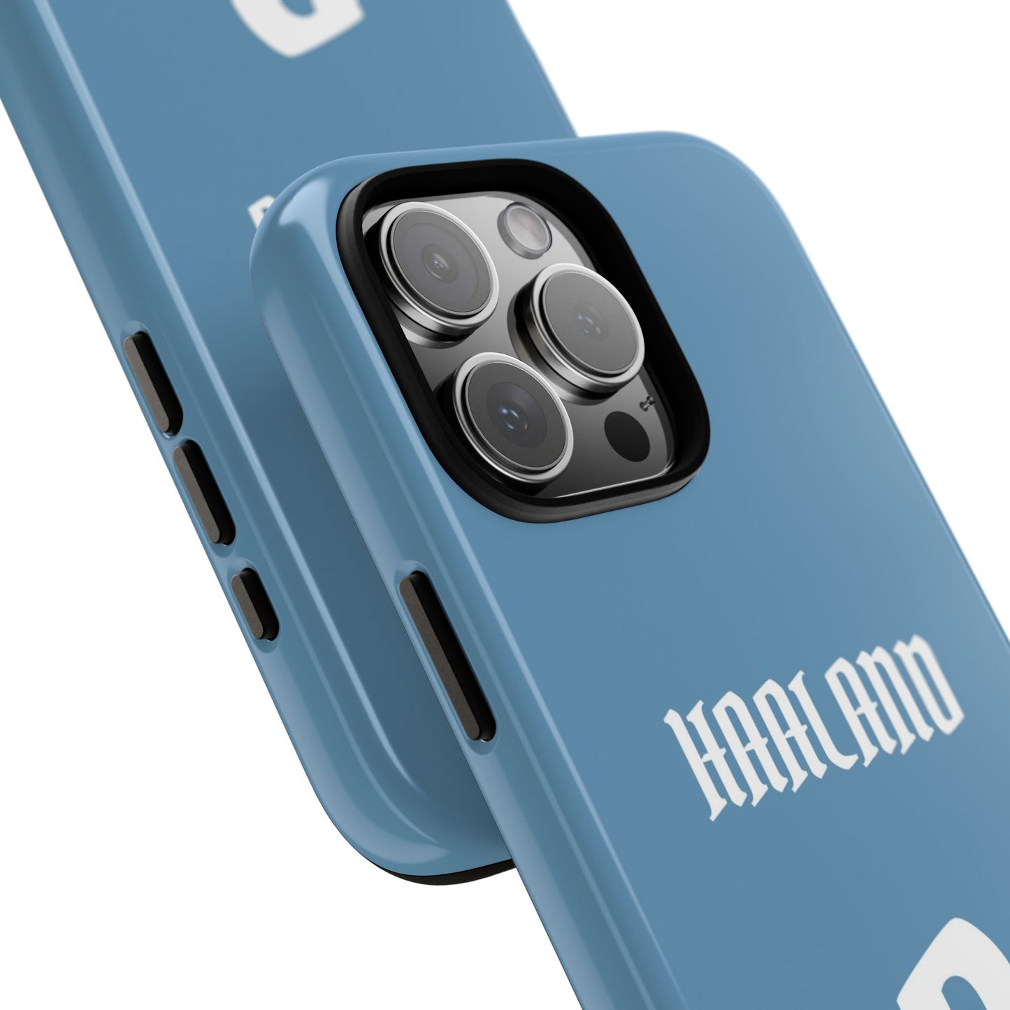 Erling Haaland PowerStrike – Rugged Dual-Layer Protection & Slim Profile | Compatible with iPhone 8 to 16 Pro Max & Samsung Galaxy S10 to S25 Ultra