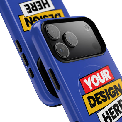 Tough Magnetic Phone Case, Customizable Phone Protector, Personalized Gift, Durable Tech Accessory, Ideal for Teens and Adults