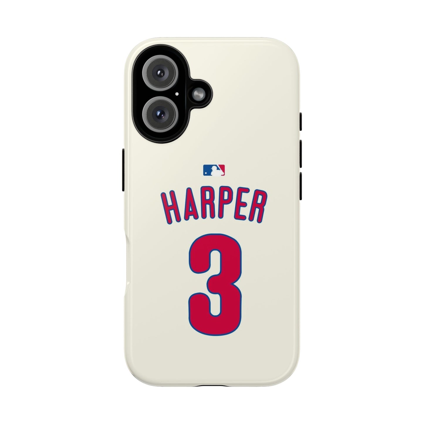 Bryce Harper PowerGrip – Dual-Layer Defense & Slim Fit | Compatible with iPhone 8 to 16 Pro Max & Samsung Galaxy S10 to S25 Ultra