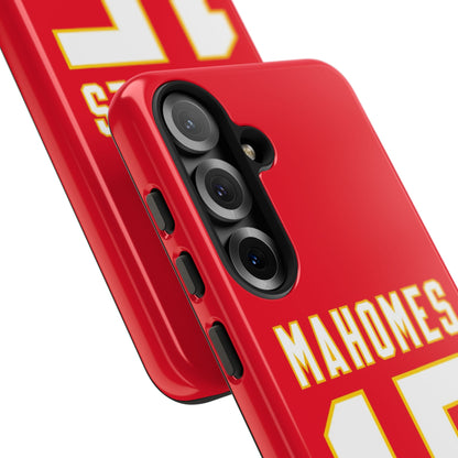 Patrick Mahomes Precision Armor – Dual-Layer Shock Resistance & Sleek Fit | Compatible with iPhone 8–16 Pro Max & Galaxy S10–S25 Ultra