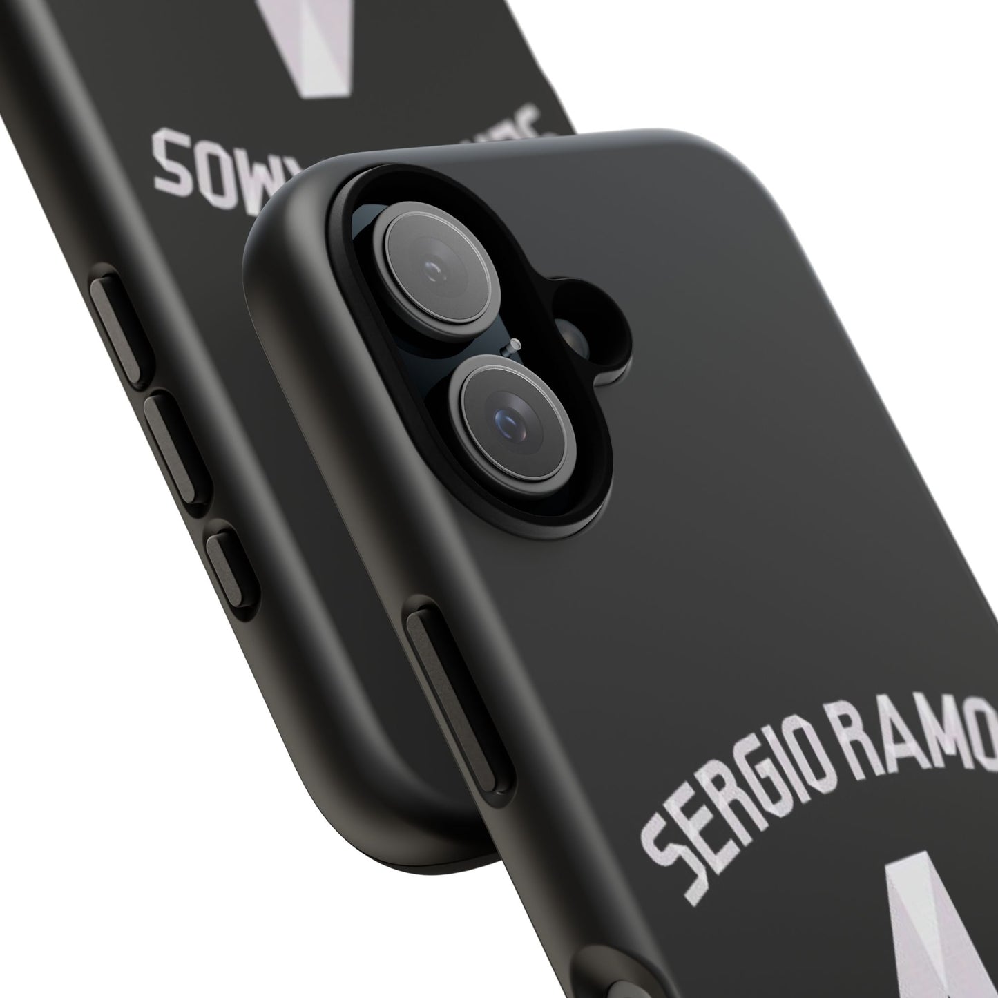 Sergio Ramos Defender Pro – Dual-Layer Shock Absorption & Slim Profile | Compatible with iPhone 8 to 16 Pro Max & Samsung Galaxy S10 to S25 Ultra