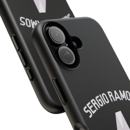 Sergio Ramos Defender Pro – Dual-Layer Shock Absorption & Slim Profile | Compatible with iPhone 8 to 16 Pro Max & Samsung Galaxy S10 to S25 Ultra