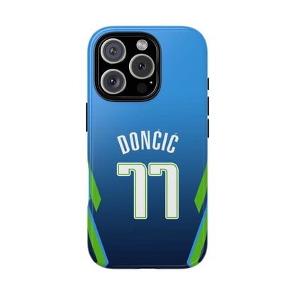 Luka Dončić Ice Vision Edition – Rugged Dual-Layer Build, Slim Fit | Compatible with iPhone 8–16 Pro Max & Samsung Galaxy S10–S25 Ultra