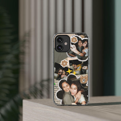 Memories In Retro Templet Custom Printed Clear Cases - covers4phones