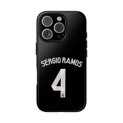 Sergio Ramos Defender Pro – Dual-Layer Shock Absorption & Slim Profile | Compatible with iPhone 8 to 16 Pro Max & Samsung Galaxy S10 to S25 Ultra