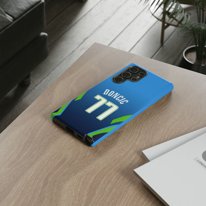 Luka Dončić Ice Vision Edition – Rugged Dual-Layer Build, Slim Fit | Compatible with iPhone 8–16 Pro Max & Samsung Galaxy S10–S25 Ultra