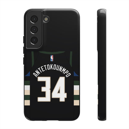 Giannis Antetokounmpo Force Drive Edition – Heavy-Duty ShockGuard Layers, Athletic Slim Fit | iPhone 8–16 Pro Max & Samsung S10–S25 Ultra Supported