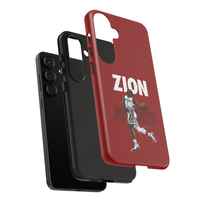 Zion Williamson Power Drive Edition – Rugged Dual-Layer Armor & Slim Fit | Compatible with iPhone 8–16 Pro Max & Samsung S10–S25 Ultra