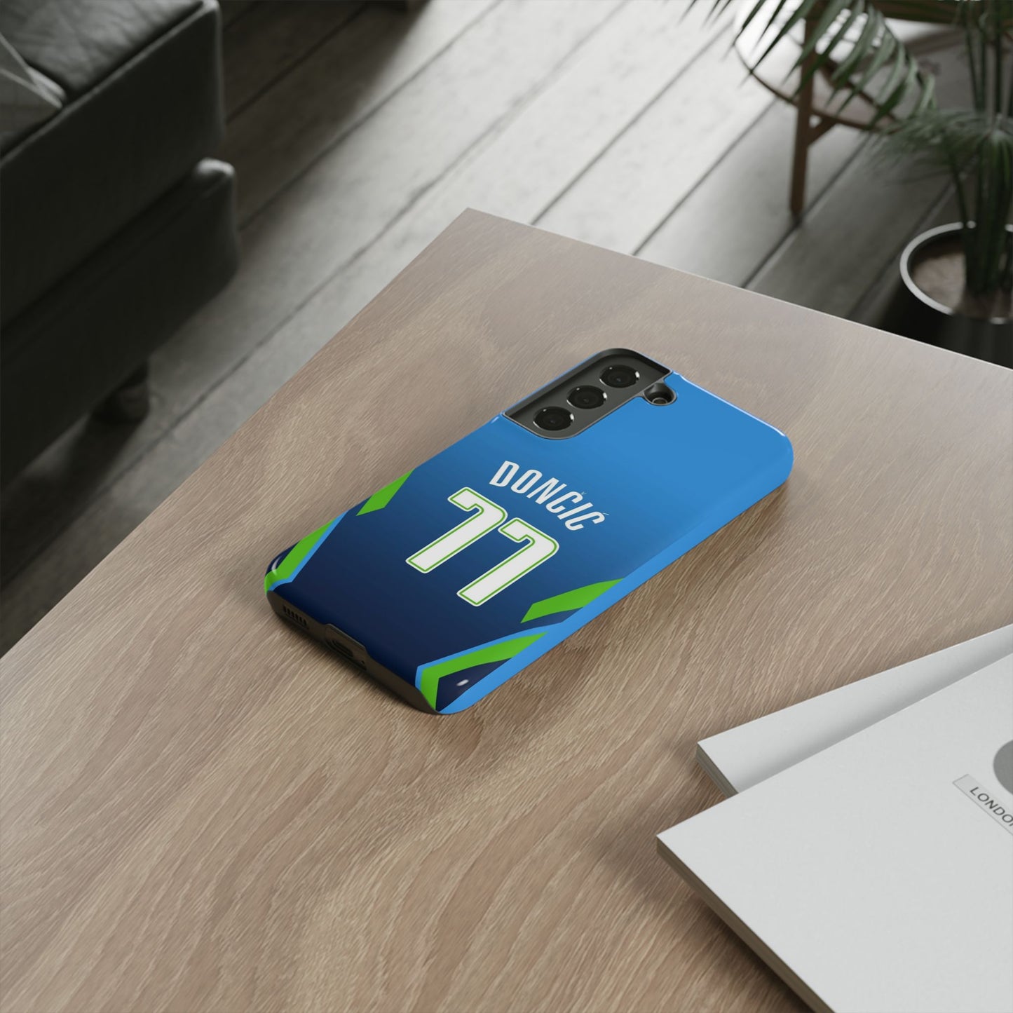 Luka Dončić Ice Vision Edition – Rugged Dual-Layer Build, Slim Fit | Compatible with iPhone 8–16 Pro Max & Samsung Galaxy S10–S25 Ultra