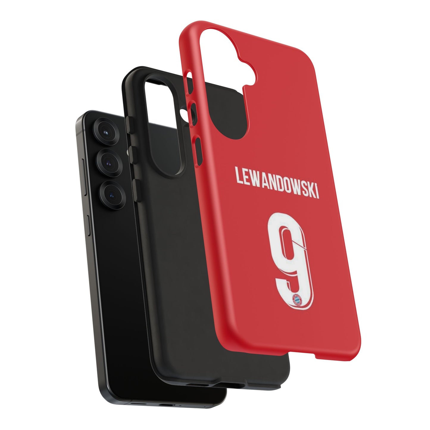 Robert Lewandowski Precision Guard – Dual-Layer Protection & Sleek Design | Compatible with iPhone 8 to 16 Pro Max & Samsung Galaxy S10 to S25 Ultra