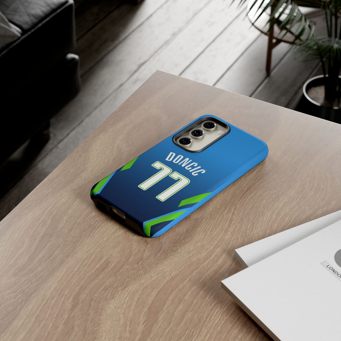 Luka Dončić Ice Vision Edition – Rugged Dual-Layer Build, Slim Fit | Compatible with iPhone 8–16 Pro Max & Samsung Galaxy S10–S25 Ultra