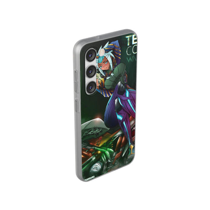 Anime-Inspired Phone Case - Flexi Cases, Custom Phone Cover, Gift for Her, Birthday Present, Unique Cell Phone Accessories
