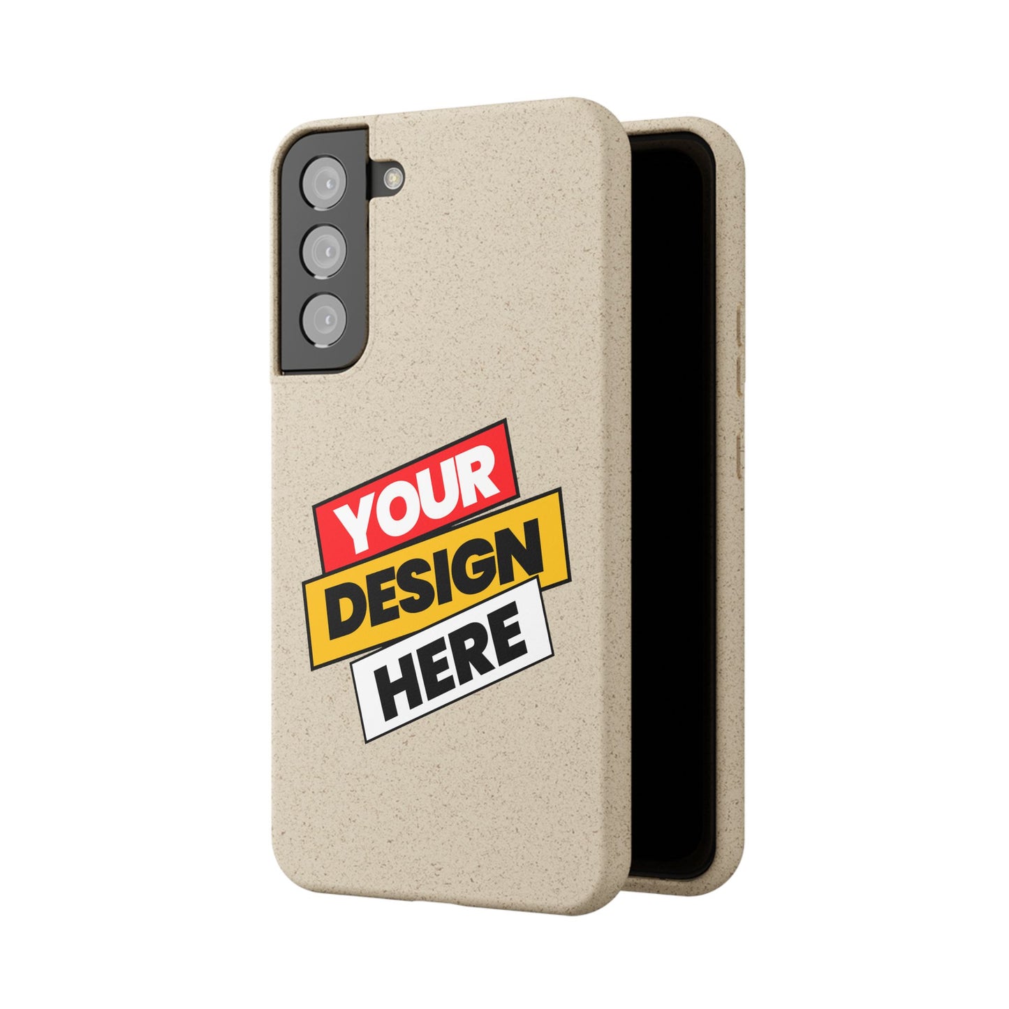 Eco-Friendly Phone Case, Biodegradable Phone Cover, Sustainable Accessory, Customizable iPhone Case, Green Gift Idea, Environmentally