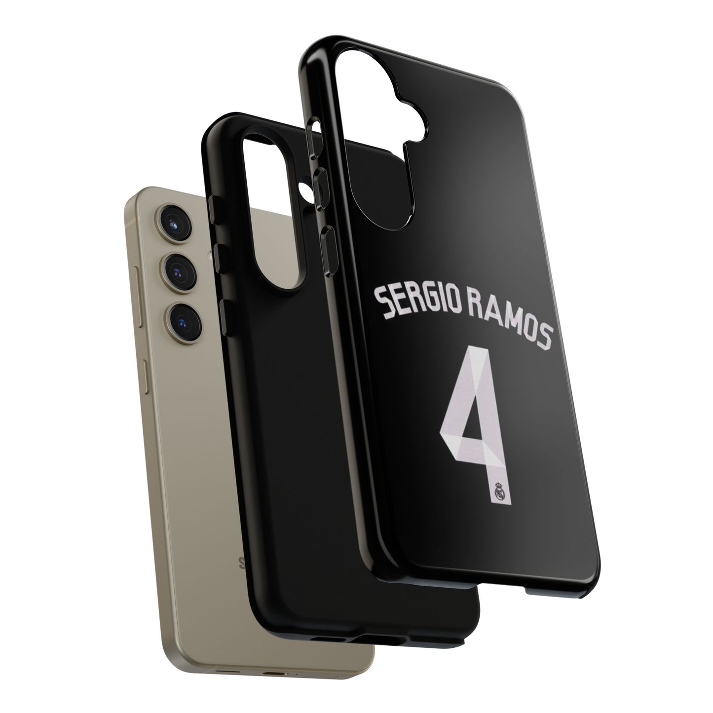 Sergio Ramos Defender Pro – Dual-Layer Shock Absorption & Slim Profile | Compatible with iPhone 8 to 16 Pro Max & Samsung Galaxy S10 to S25 Ultra