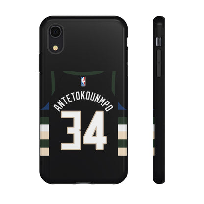 Giannis Antetokounmpo Force Drive Edition – Heavy-Duty ShockGuard Layers, Athletic Slim Fit | iPhone 8–16 Pro Max & Samsung S10–S25 Ultra Supported