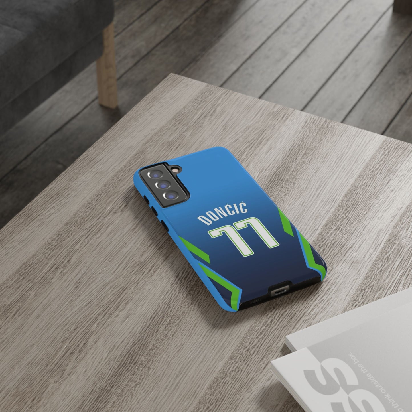 Luka Dončić Ice Vision Edition – Rugged Dual-Layer Build, Slim Fit | Compatible with iPhone 8–16 Pro Max & Samsung Galaxy S10–S25 Ultra