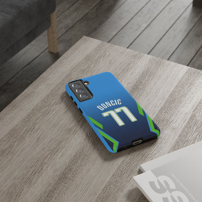 Luka Dončić Ice Vision Edition – Rugged Dual-Layer Build, Slim Fit | Compatible with iPhone 8–16 Pro Max & Samsung Galaxy S10–S25 Ultra