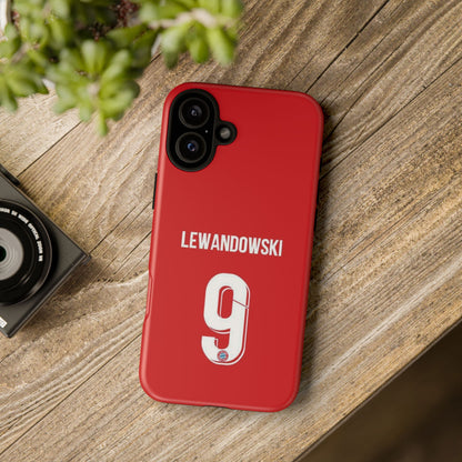 Robert Lewandowski Precision Guard – Dual-Layer Protection & Sleek Design | Compatible with iPhone 8 to 16 Pro Max & Samsung Galaxy S10 to S25 Ultra