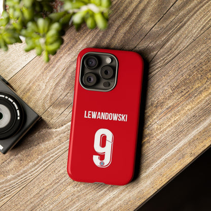 Robert Lewandowski Precision Guard – Dual-Layer Protection & Sleek Design | Compatible with iPhone 8 to 16 Pro Max & Samsung Galaxy S10 to S25 Ultra