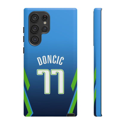 Luka Dončić Ice Vision Edition – Rugged Dual-Layer Build, Slim Fit | Compatible with iPhone 8–16 Pro Max & Samsung Galaxy S10–S25 Ultra