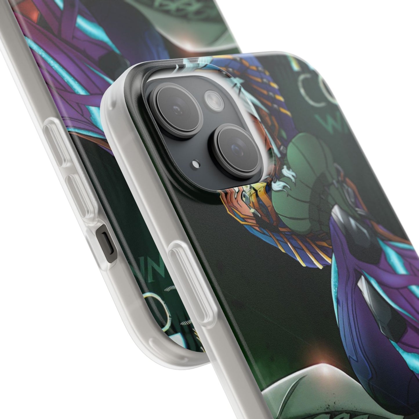 Anime-Inspired Phone Case - Flexi Cases, Custom Phone Cover, Gift for Her, Birthday Present, Unique Cell Phone Accessories