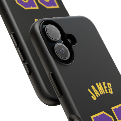 LeBron James King’s Guard Edition – MaxProtect Hybrid Shell, Athletic Profile | iPhone 8–16 Pro Max & Samsung S10–S25 Ultra Compatible