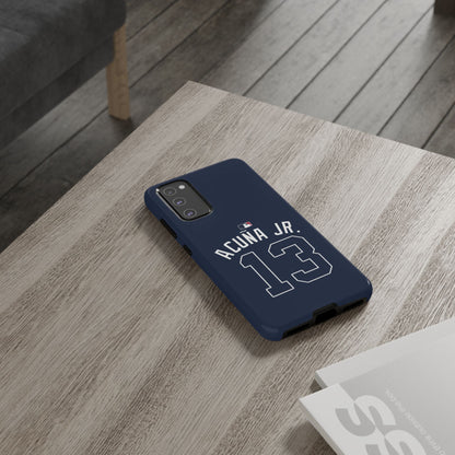 Ronald Acuña Jr. Power Play Phone Case – Bold Style, Braves Energy & MVP Swagger