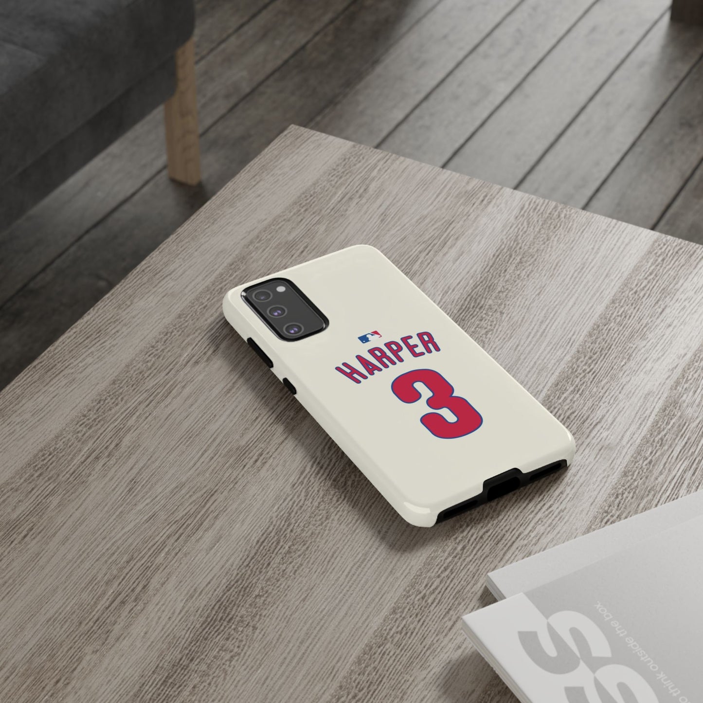 Bryce Harper PowerGrip – Dual-Layer Defense & Slim Fit | Compatible with iPhone 8 to 16 Pro Max & Samsung Galaxy S10 to S25 Ultra