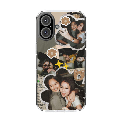 Memories In Retro Templet Custom Printed Clear Cases - covers4phones