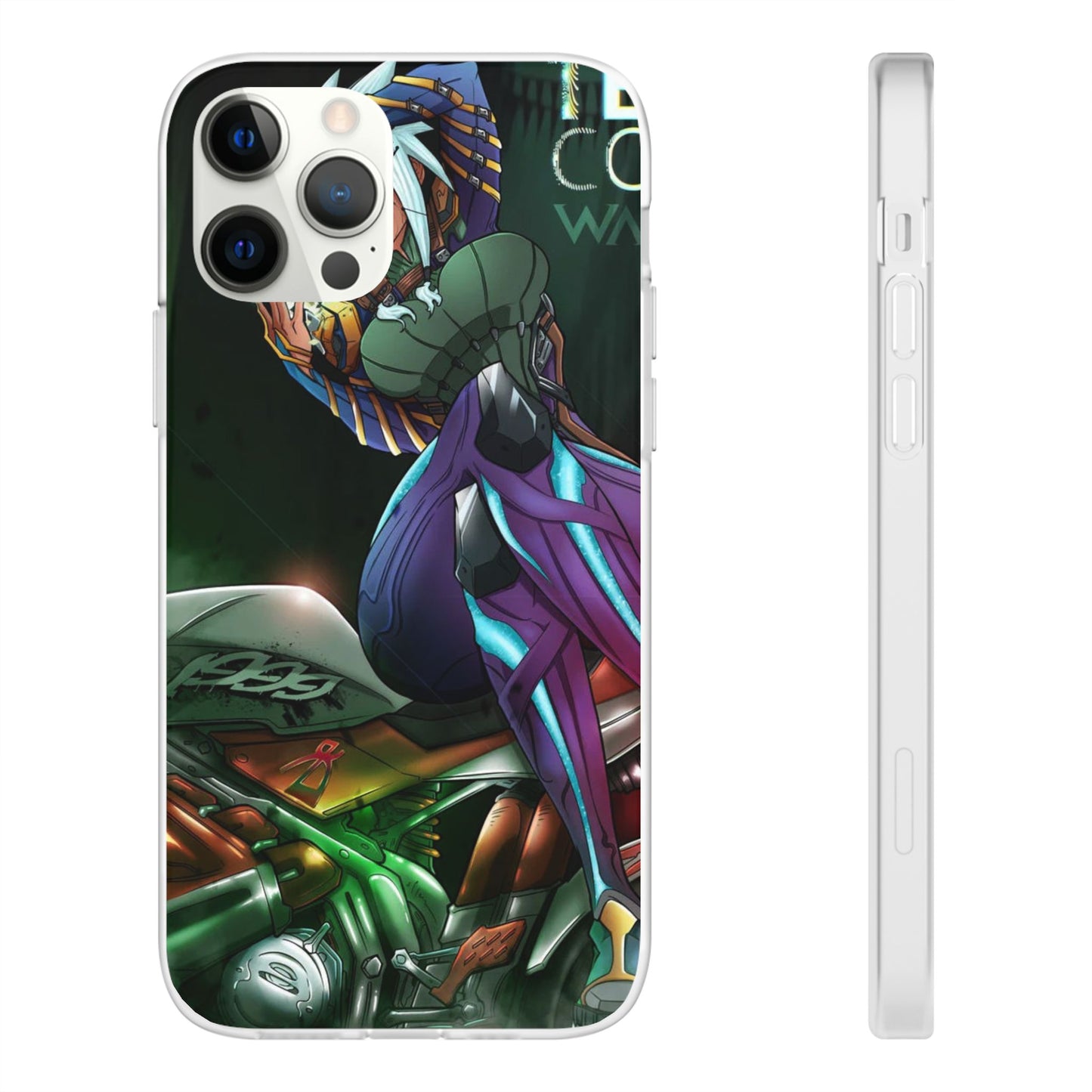 Anime-Inspired Phone Case - Flexi Cases, Custom Phone Cover, Gift for Her, Birthday Present, Unique Cell Phone Accessories