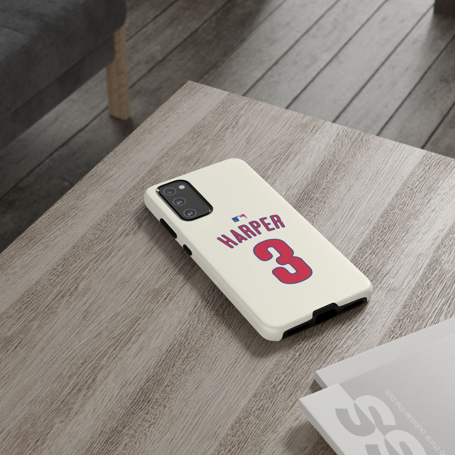 Bryce Harper PowerGrip – Dual-Layer Defense & Slim Fit | Compatible with iPhone 8 to 16 Pro Max & Samsung Galaxy S10 to S25 Ultra
