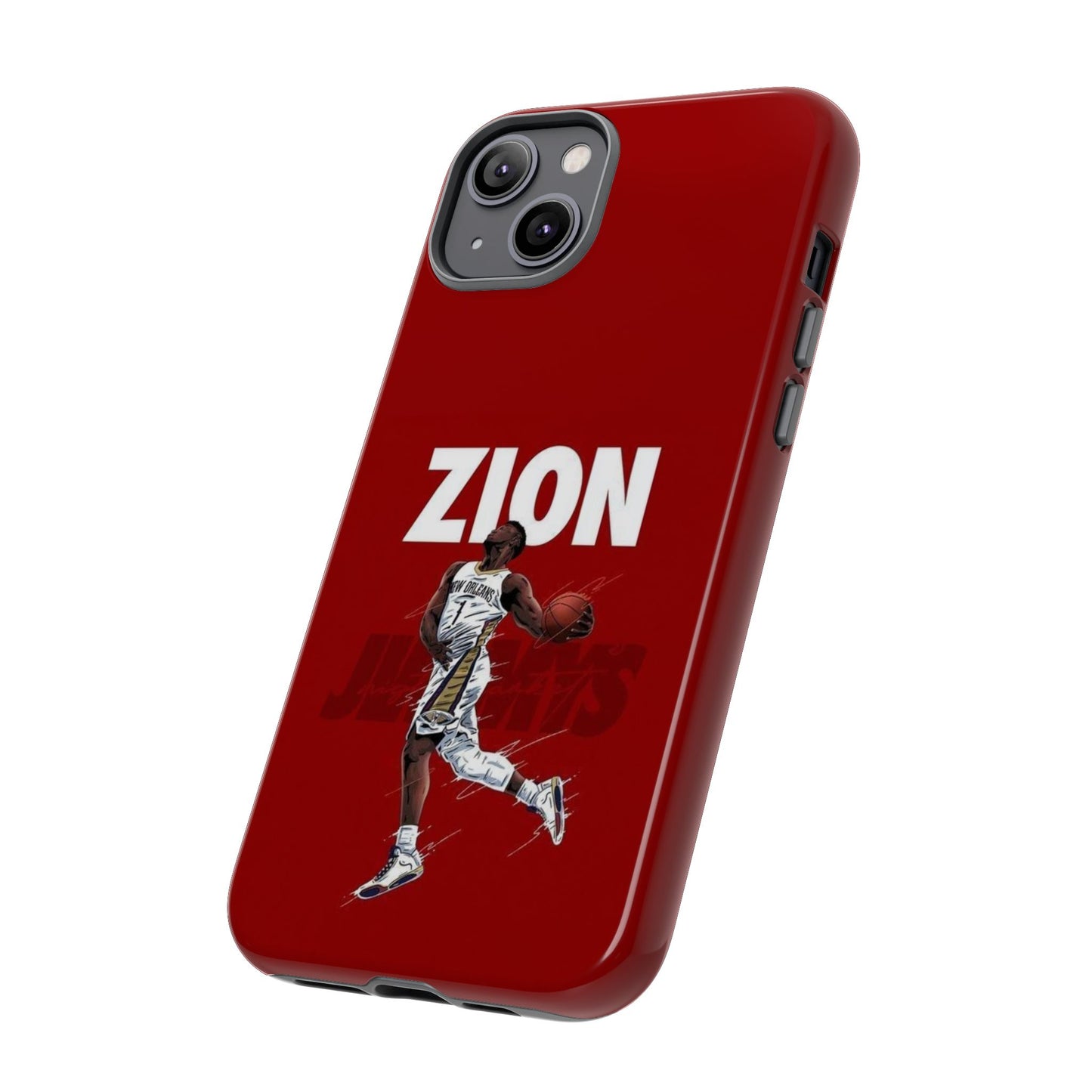 Zion Williamson Power Drive Edition – Rugged Dual-Layer Armor & Slim Fit | Compatible with iPhone 8–16 Pro Max & Samsung S10–S25 Ultra