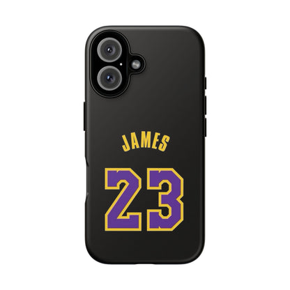 LeBron James King’s Guard Edition – MaxProtect Hybrid Shell, Athletic Profile | iPhone 8–16 Pro Max & Samsung S10–S25 Ultra Compatible