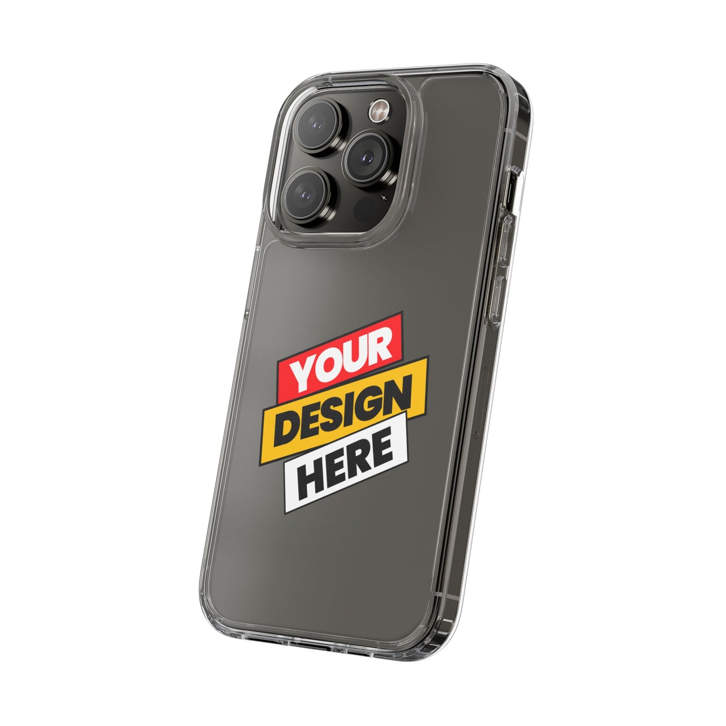 Custom Clear Transparent Cases for Phones - Personalized Protection, Ideal for Gifts, Birthdays, Holidays, Trendy Phone Accessories