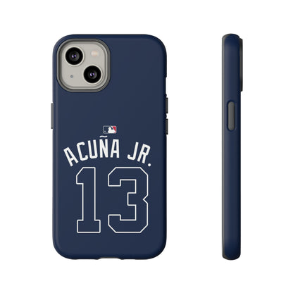 Ronald Acuña Jr. Power Play Phone Case – Bold Style, Braves Energy & MVP Swagger