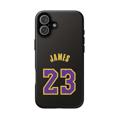 LeBron James King’s Guard Edition – MaxProtect Hybrid Shell, Athletic Profile | iPhone 8–16 Pro Max & Samsung S10–S25 Ultra Compatible
