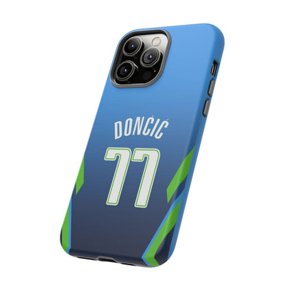 Luka Dončić Ice Vision Edition – Rugged Dual-Layer Build, Slim Fit | Compatible with iPhone 8–16 Pro Max & Samsung Galaxy S10–S25 Ultra