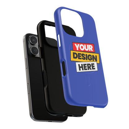 Tough Magnetic Phone Case, Customizable Phone Protector, Personalized Gift, Durable Tech Accessory, Ideal for Teens and Adults