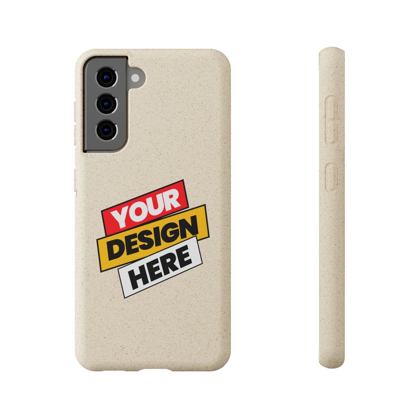 Eco-Friendly Phone Case, Biodegradable Phone Cover, Sustainable Accessory, Customizable iPhone Case, Green Gift Idea, Environmentally