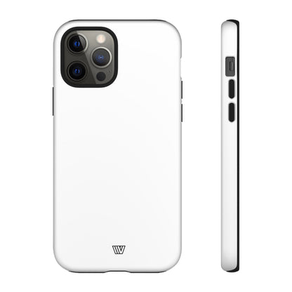 ALL WHITE | Tough Phone Case