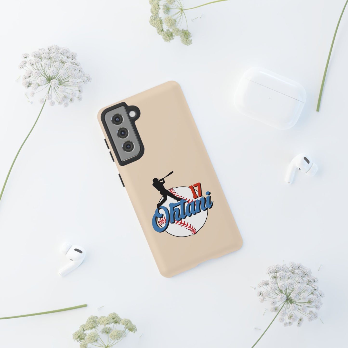 Shohei Ohtani GameChanger Shell – Dual-Layer Defense & Slim Grip | Compatible with iPhone 8 to 16 Pro Max & Samsung Galaxy S10 to S25 Ultra