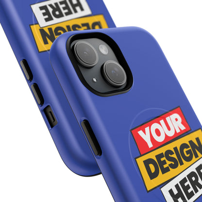 Tough Magnetic Phone Case, Customizable Phone Protector, Personalized Gift, Durable Tech Accessory, Ideal for Teens and Adults