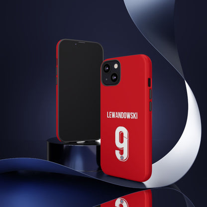 Robert Lewandowski Precision Guard – Dual-Layer Protection & Sleek Design | Compatible with iPhone 8 to 16 Pro Max & Samsung Galaxy S10 to S25 Ultra