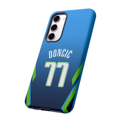 Luka Dončić Ice Vision Edition – Rugged Dual-Layer Build, Slim Fit | Compatible with iPhone 8–16 Pro Max & Samsung Galaxy S10–S25 Ultra