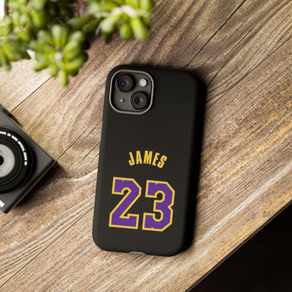 LeBron James King’s Guard Edition – MaxProtect Hybrid Shell, Athletic Profile | iPhone 8–16 Pro Max & Samsung S10–S25 Ultra Compatible