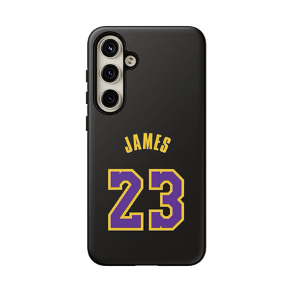 LeBron James King’s Guard Edition – MaxProtect Hybrid Shell, Athletic Profile | iPhone 8–16 Pro Max & Samsung S10–S25 Ultra Compatible
