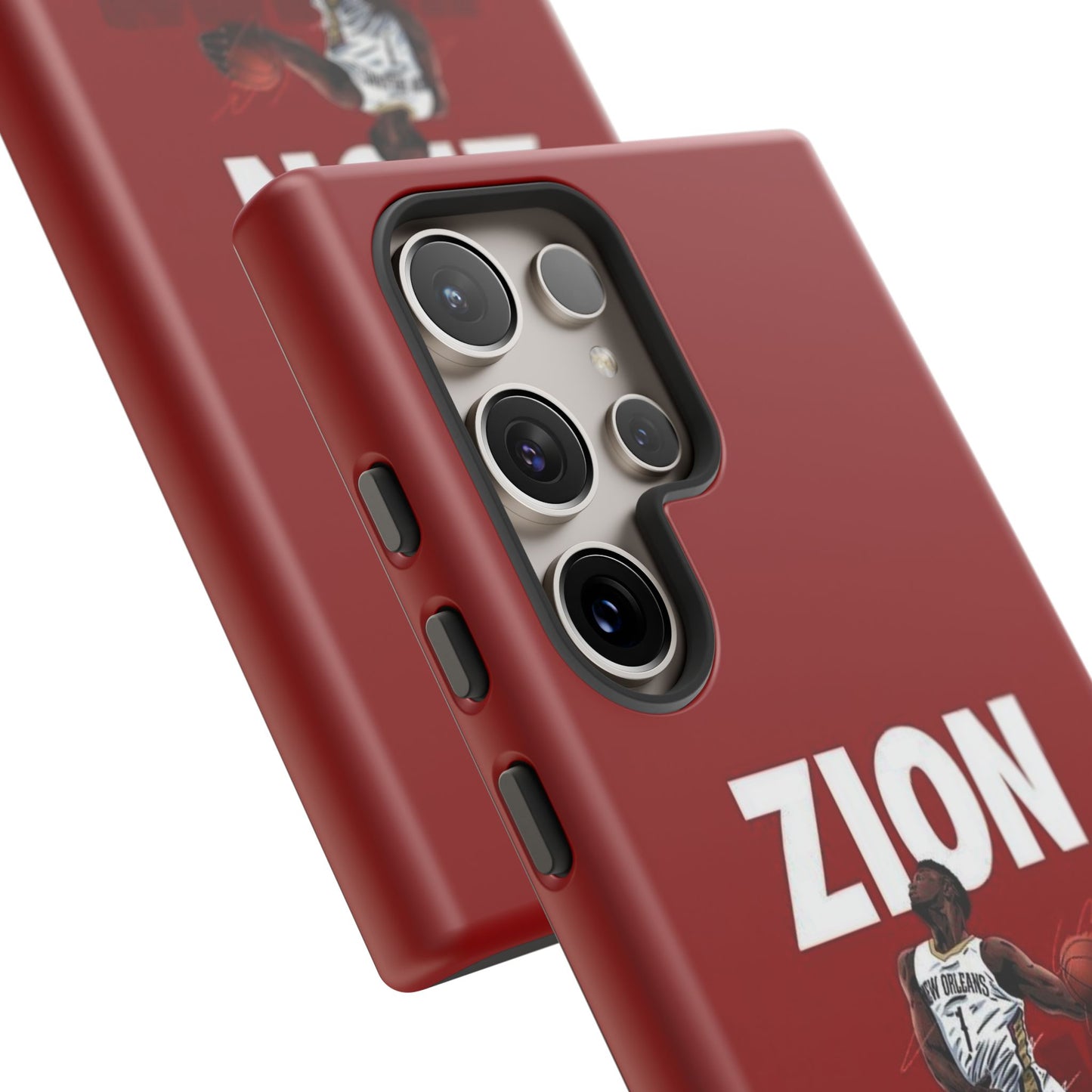 Zion Williamson Power Drive Edition – Rugged Dual-Layer Armor & Slim Fit | Compatible with iPhone 8–16 Pro Max & Samsung S10–S25 Ultra